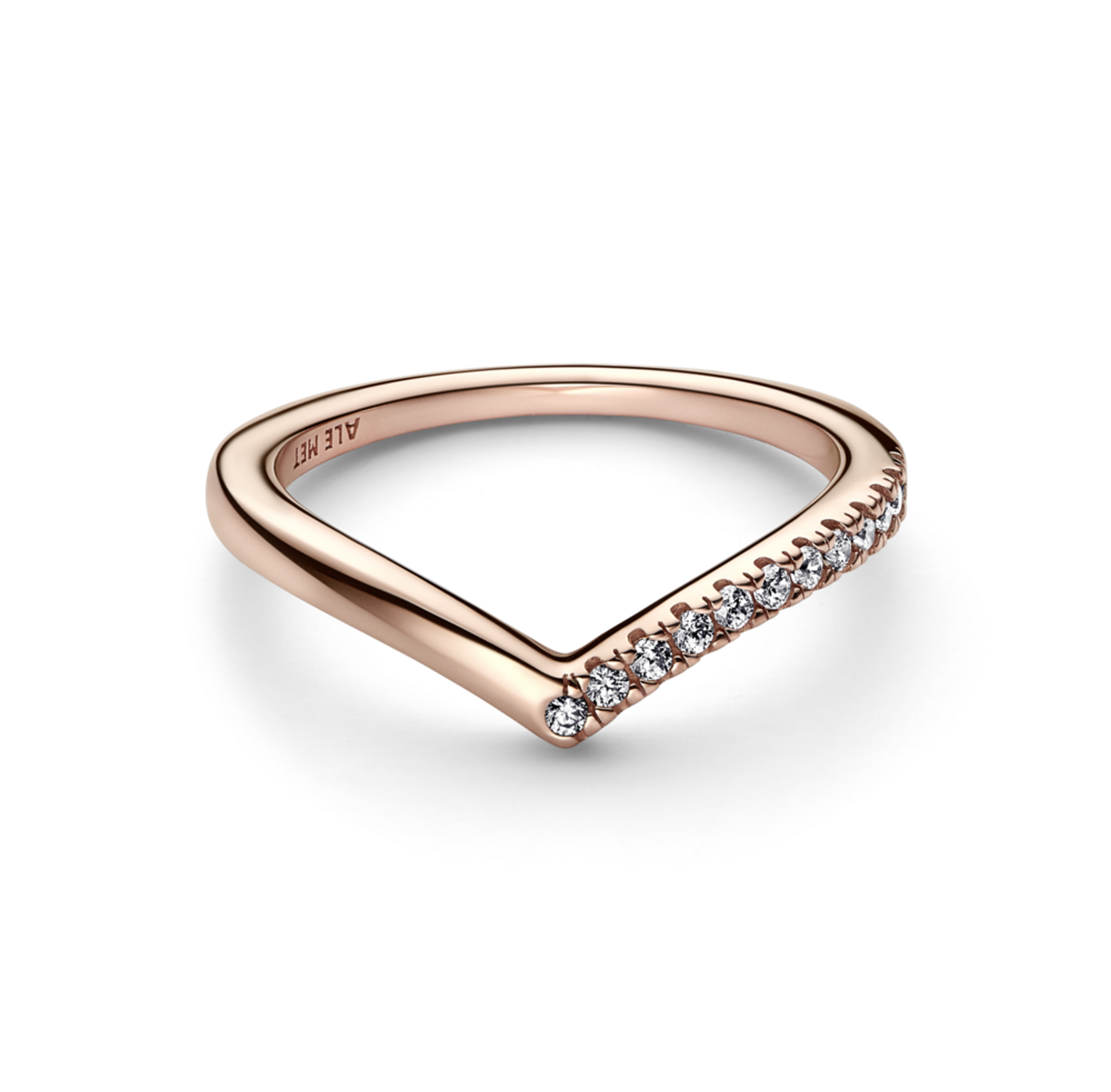 PANDORA prsten Timeless Wish Polotřpytivý prsten 54 - galerie #2