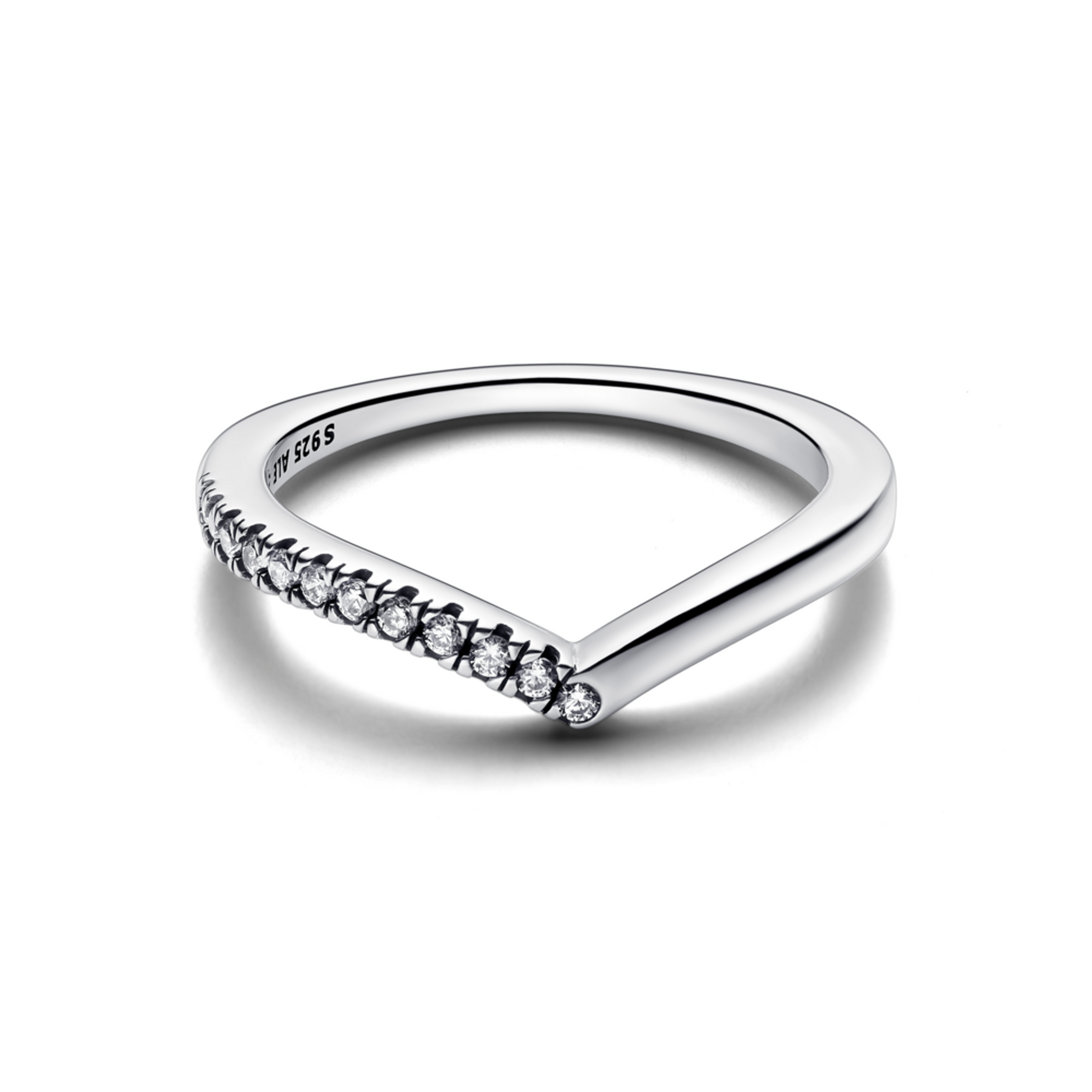 PANDORA prsten Timeless Třpytivá polovina přání - galerie #2