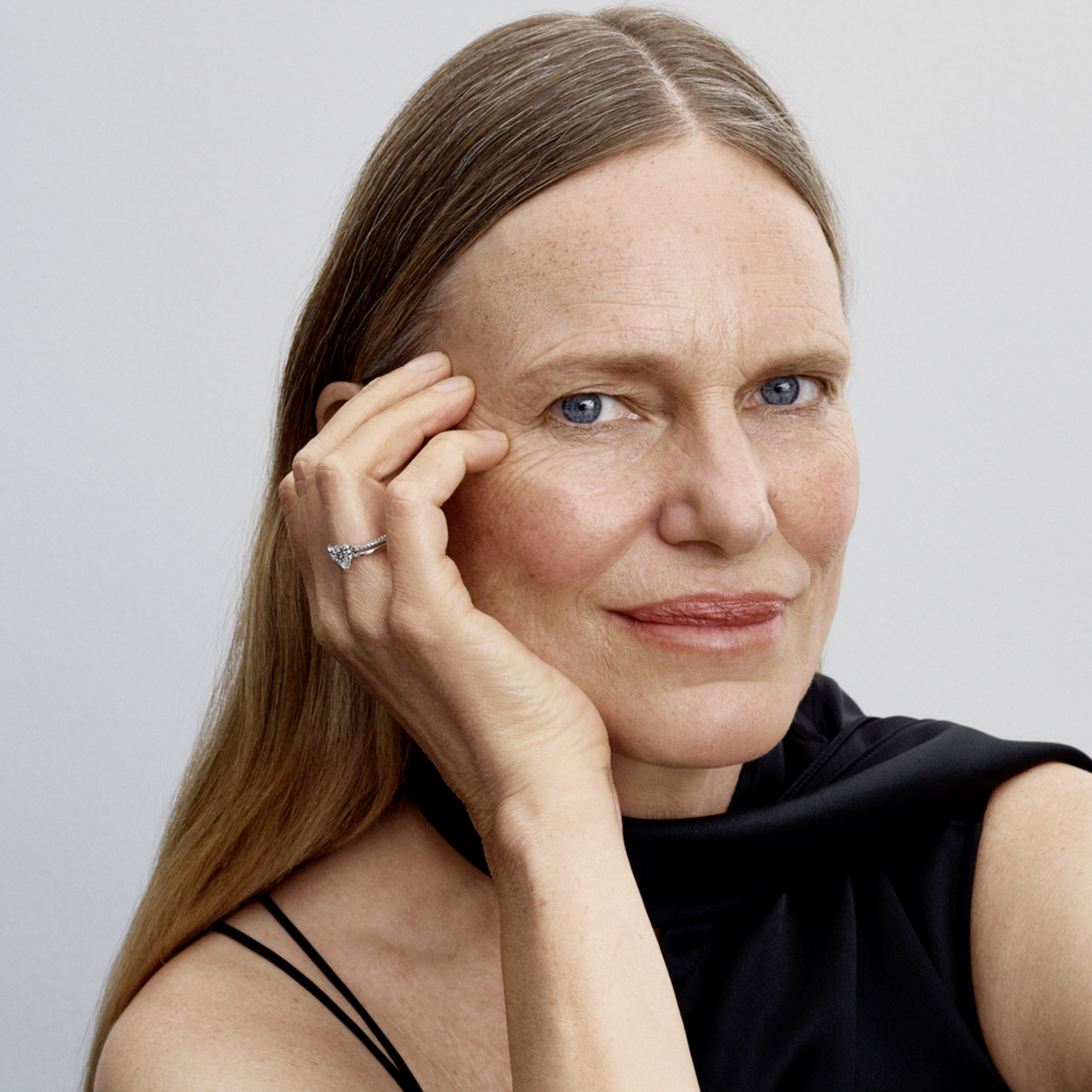 PANDORA Dvoupásmový prsten se srdcem - galerie #1