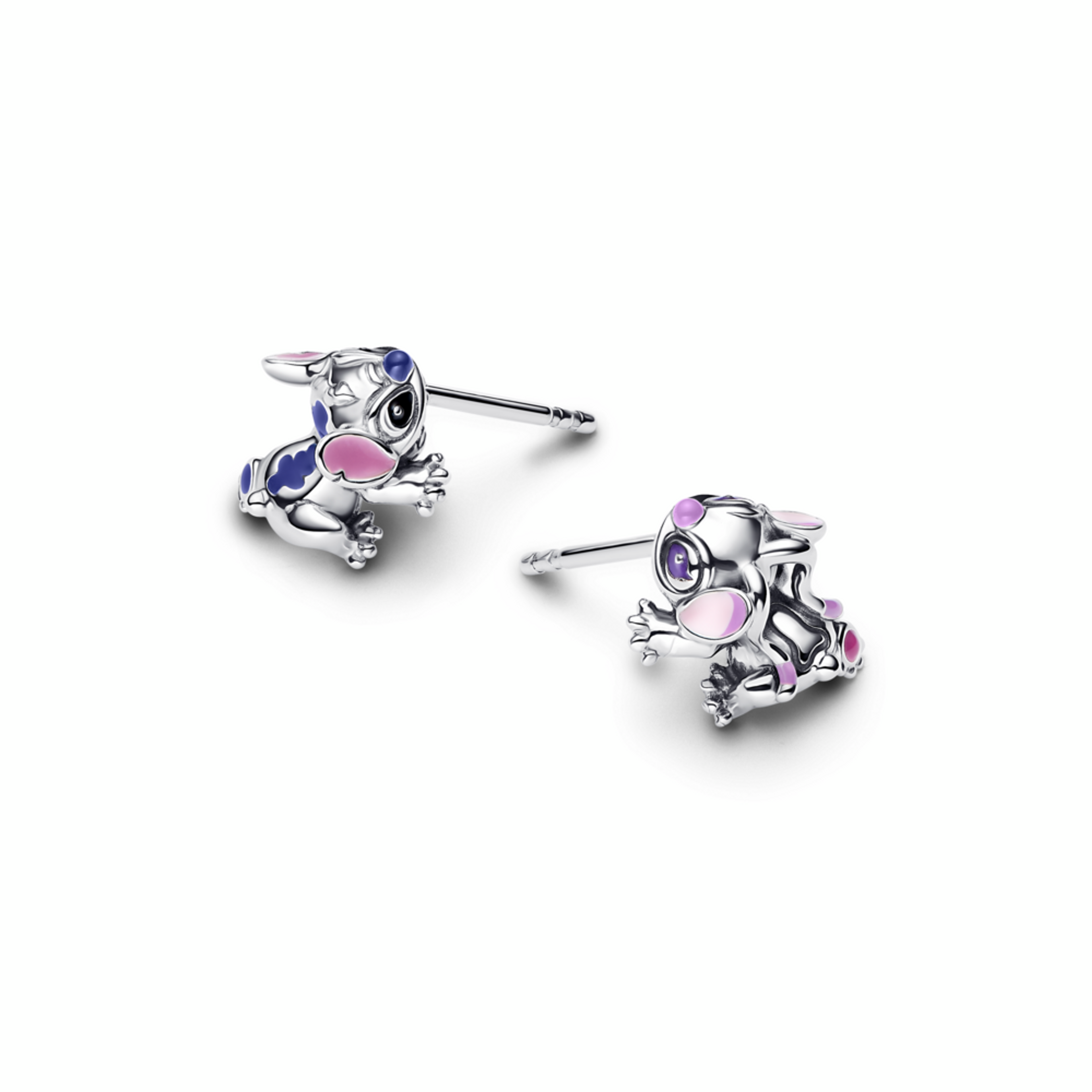 PANDORA Disney náušnice Stitch a Angel - galerie #2