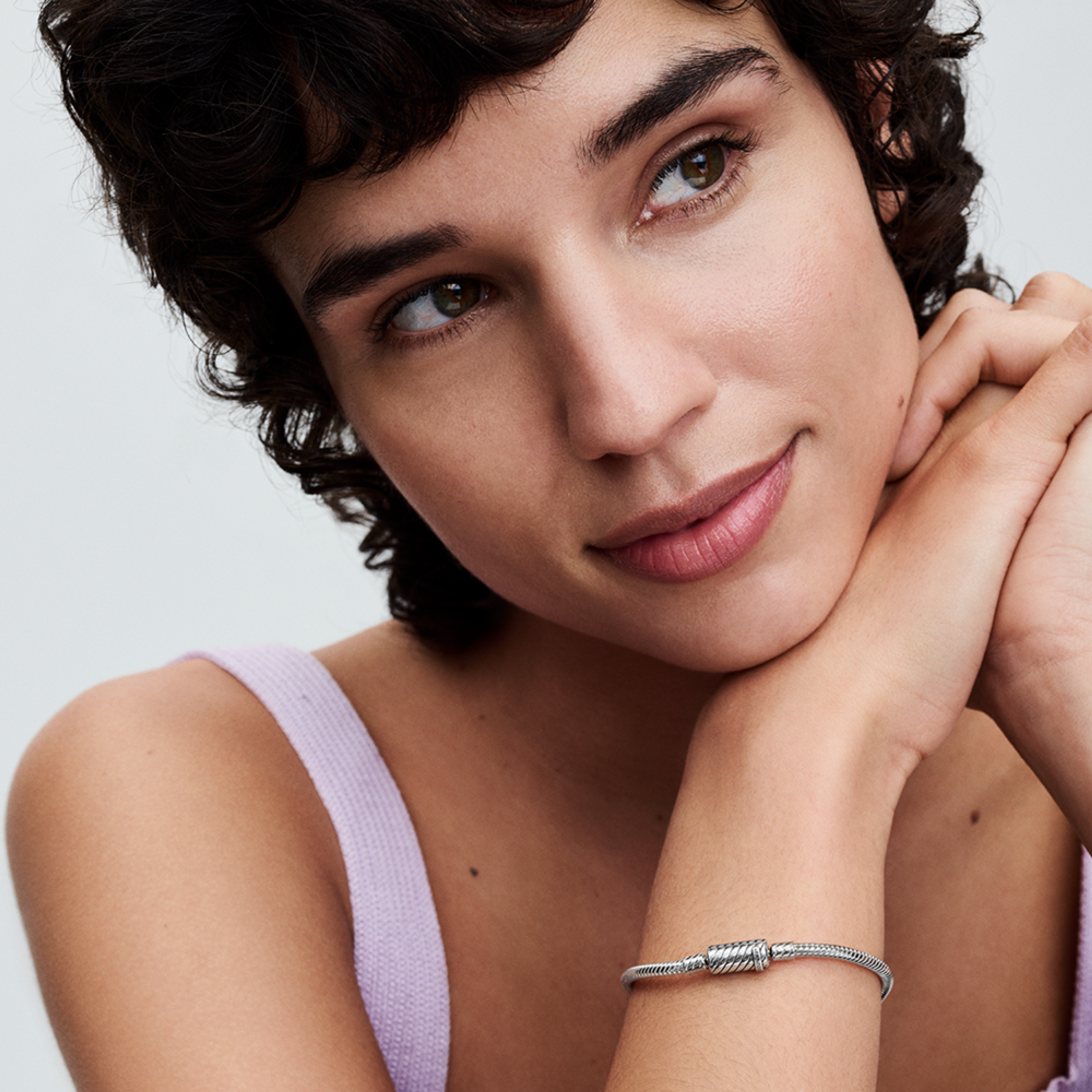 PANDORA náramek Moments s posuvnou magnetickou sponou - galerie #1