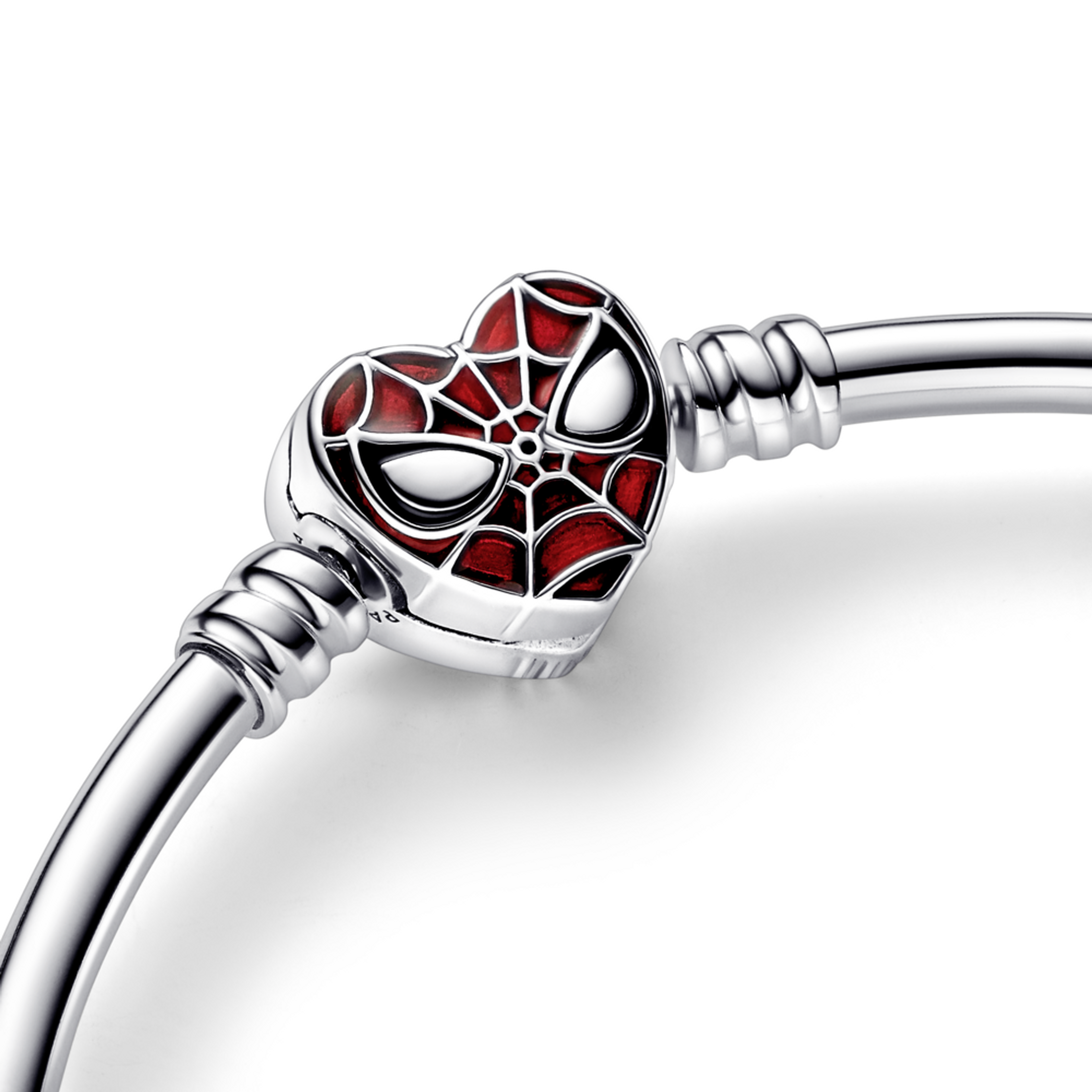 PANDORA pevný náramek Marvel Maska Spider-Mana - galerie #1