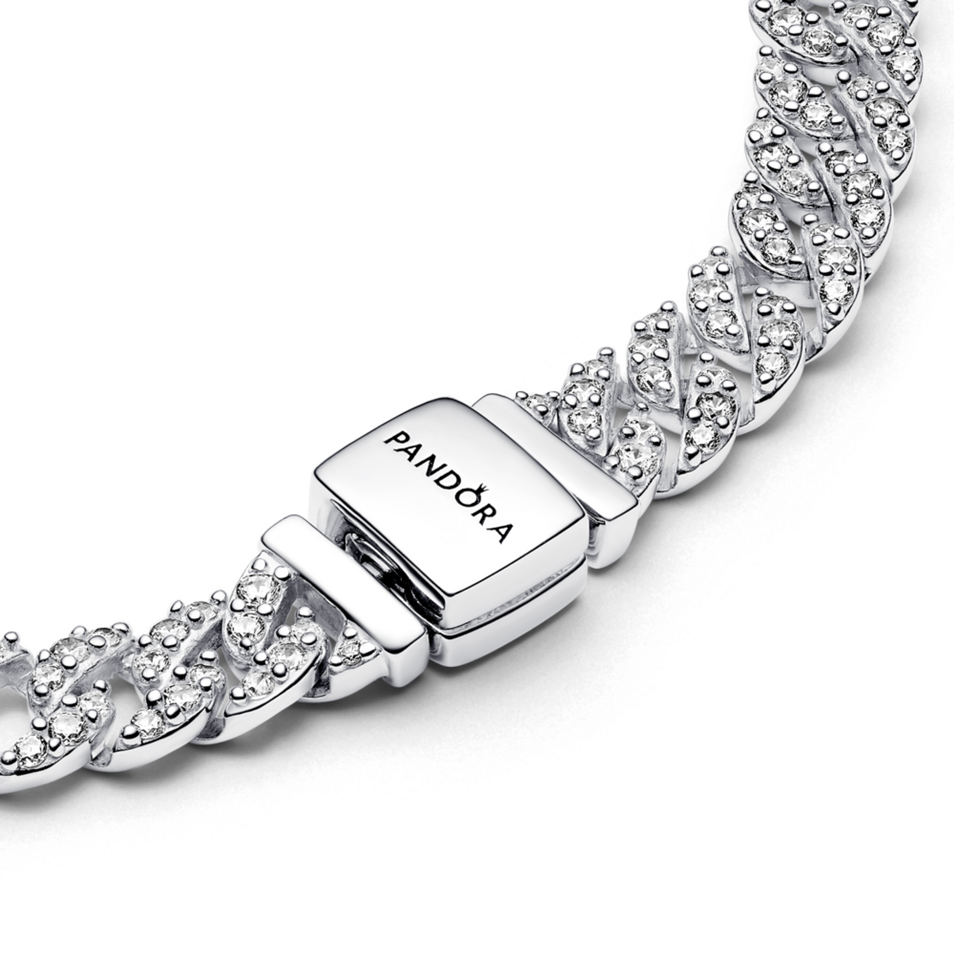 PANDORA řetízkový náramek Timeless pavé - galerie #2