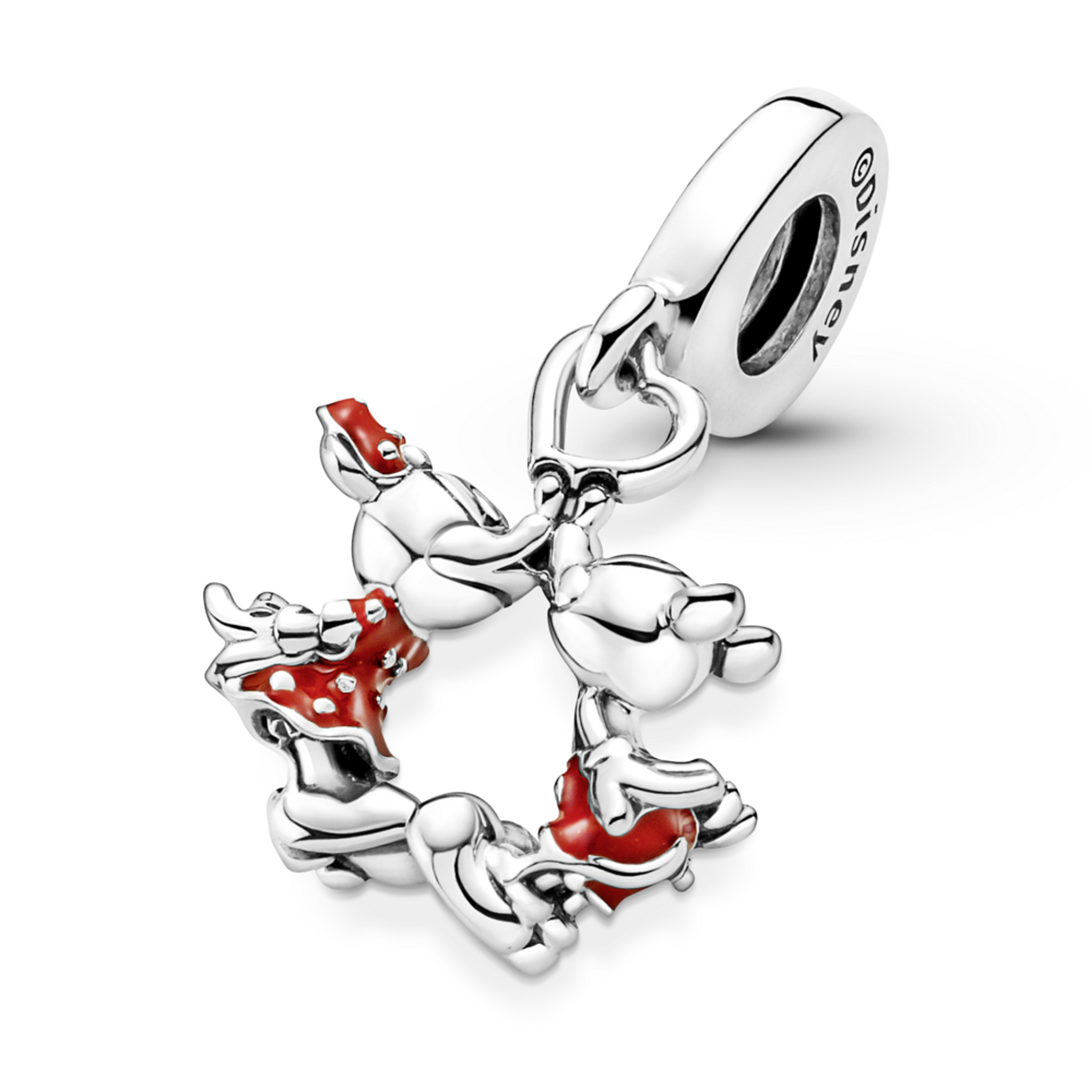 PANDORA Disney přívěsek Mickey Mouse a Minnie Mouse Polibek - galerie #3