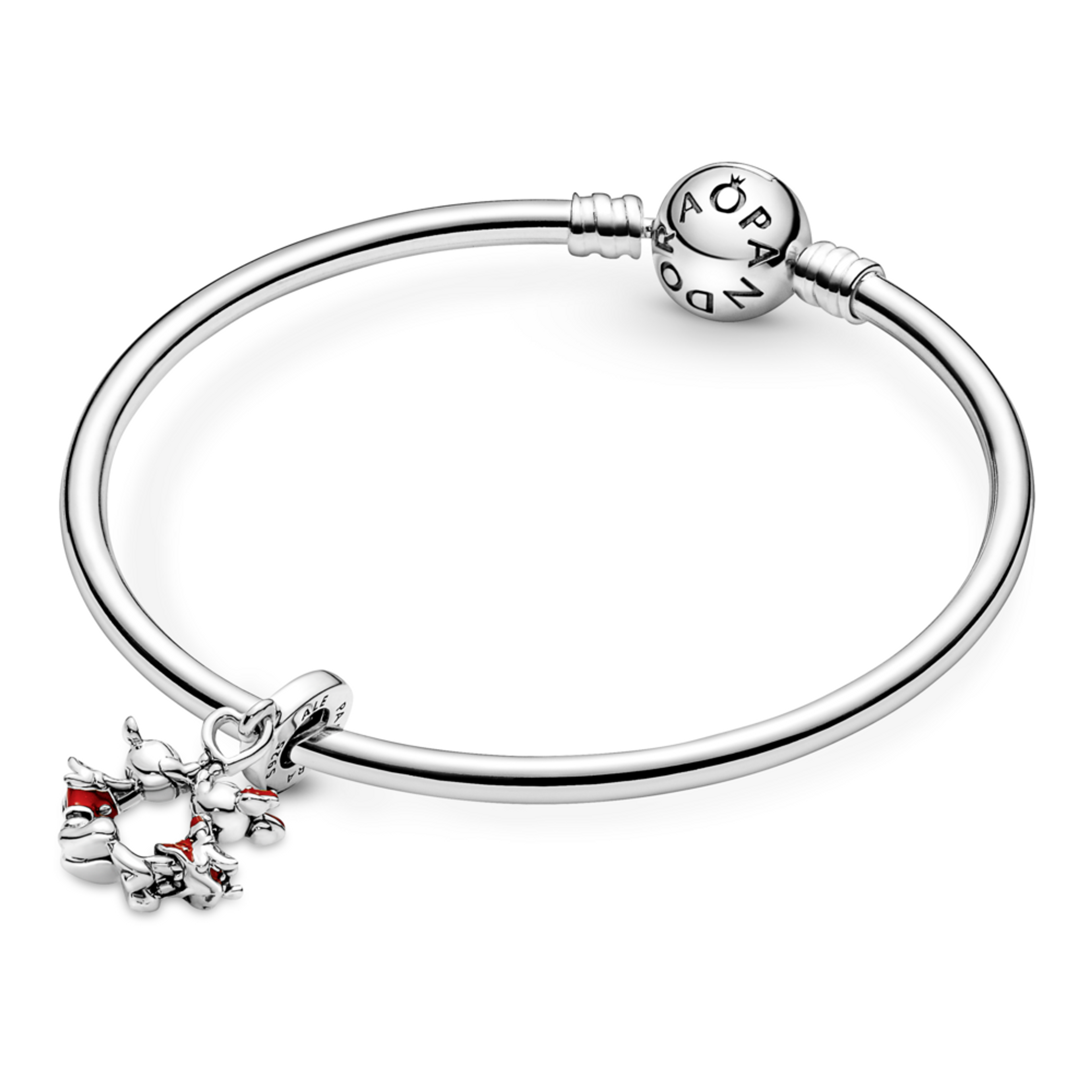 PANDORA Disney přívěsek Mickey Mouse a Minnie Mouse Polibek - galerie #2