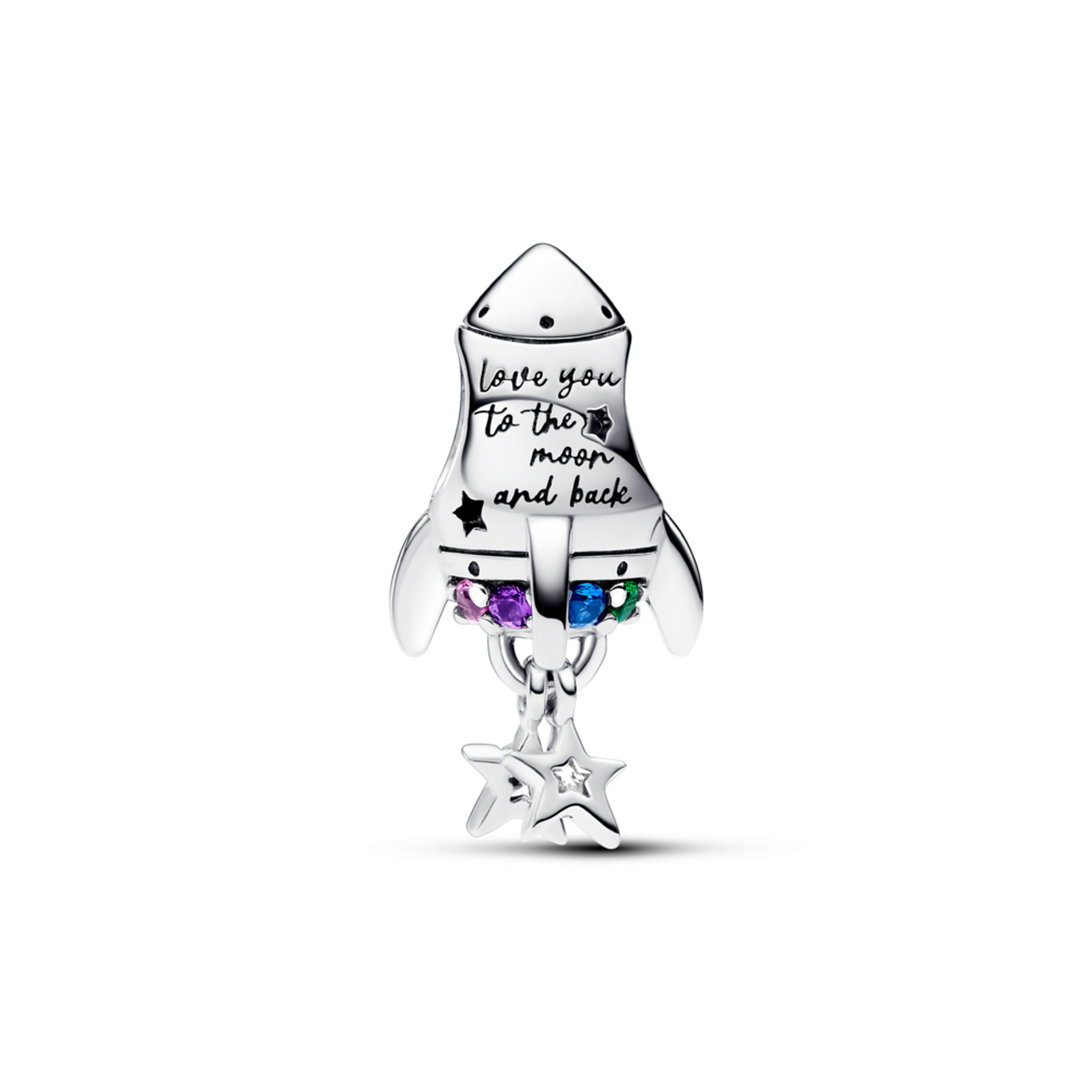 PANDORA přívěsek Vesmírná raketa lásky - galerie #3