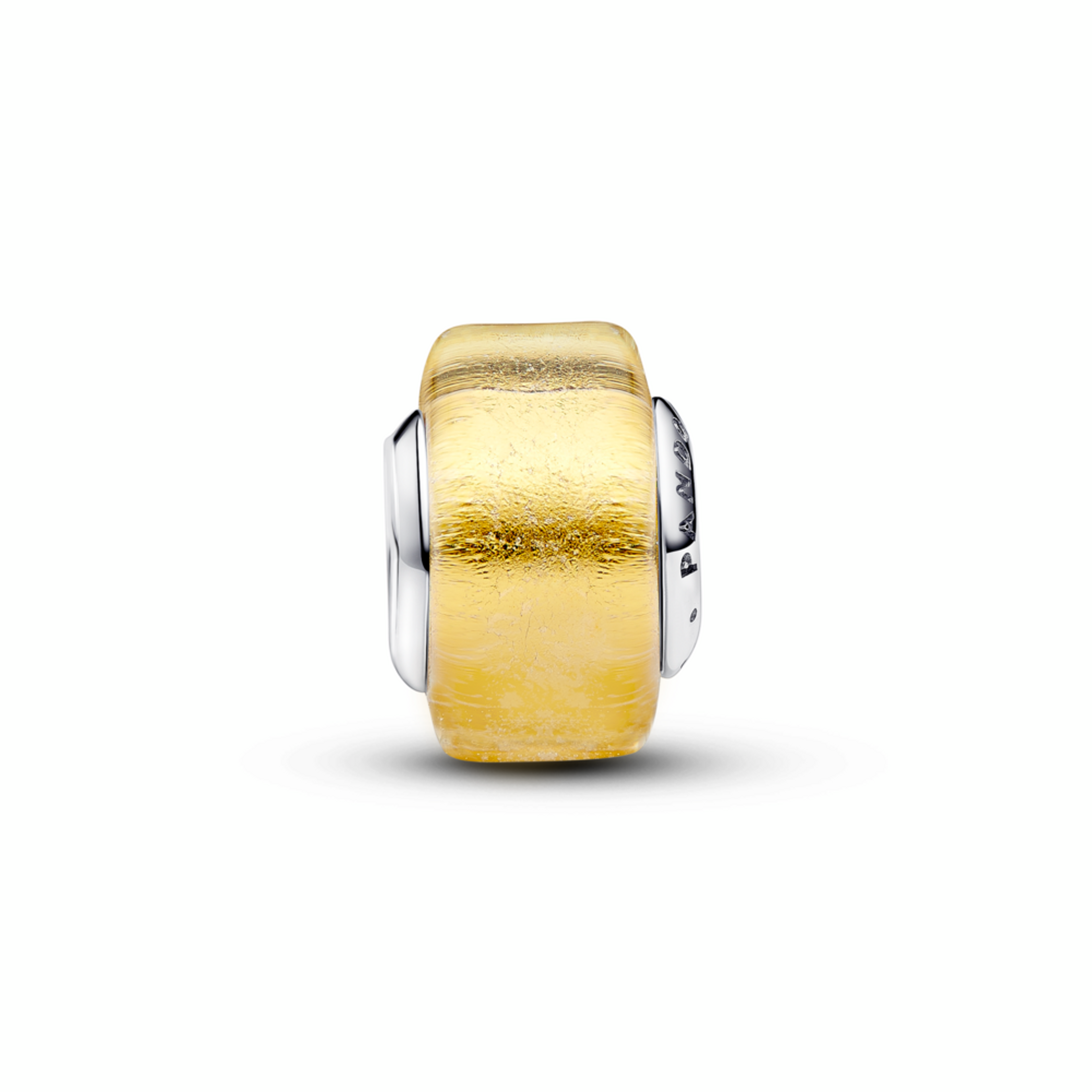 PANDORA přívěsek Zlaté mini sklo Murano - galerie #3