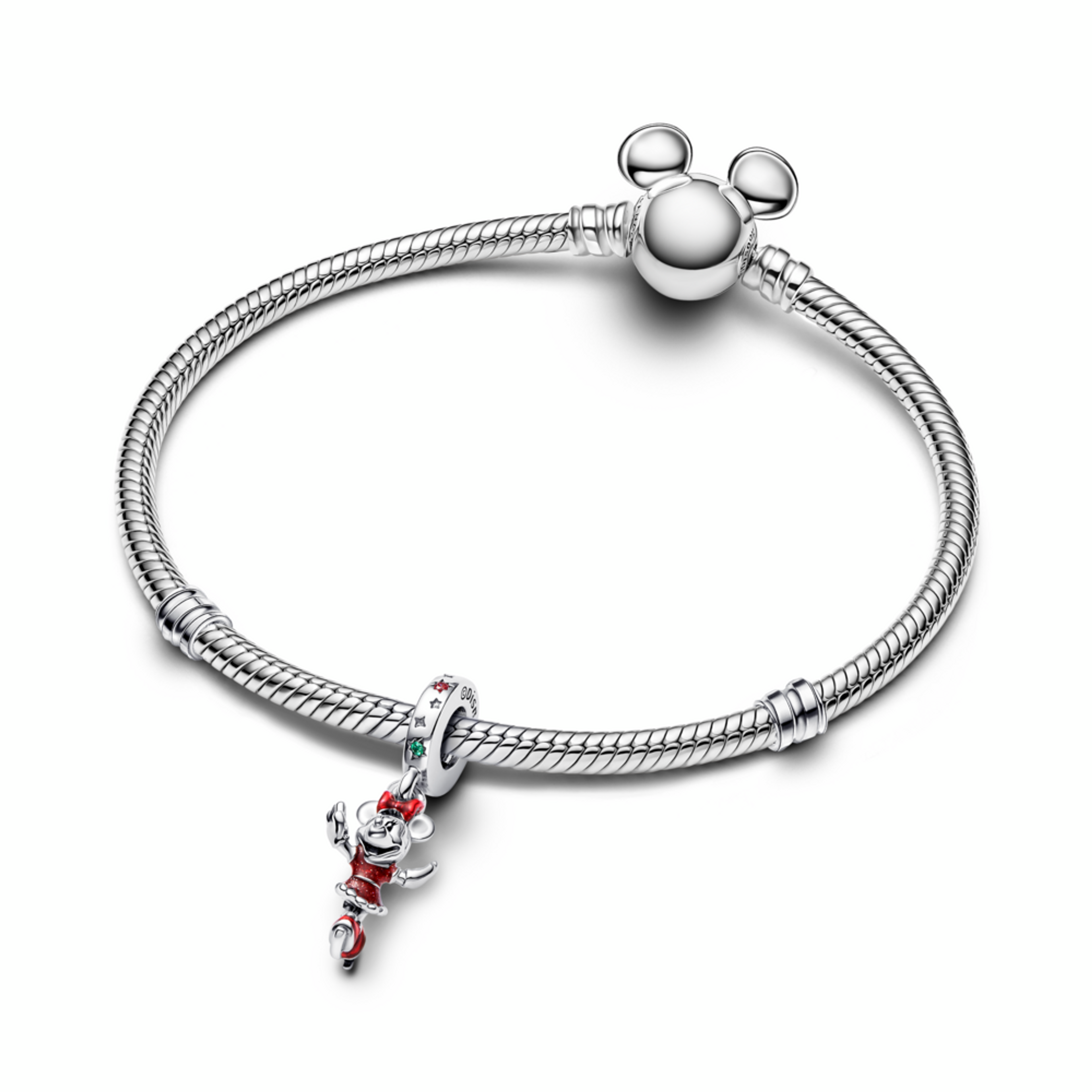 PANDORA visací přívěsek Minnie Mouse na bruslích - galerie #1