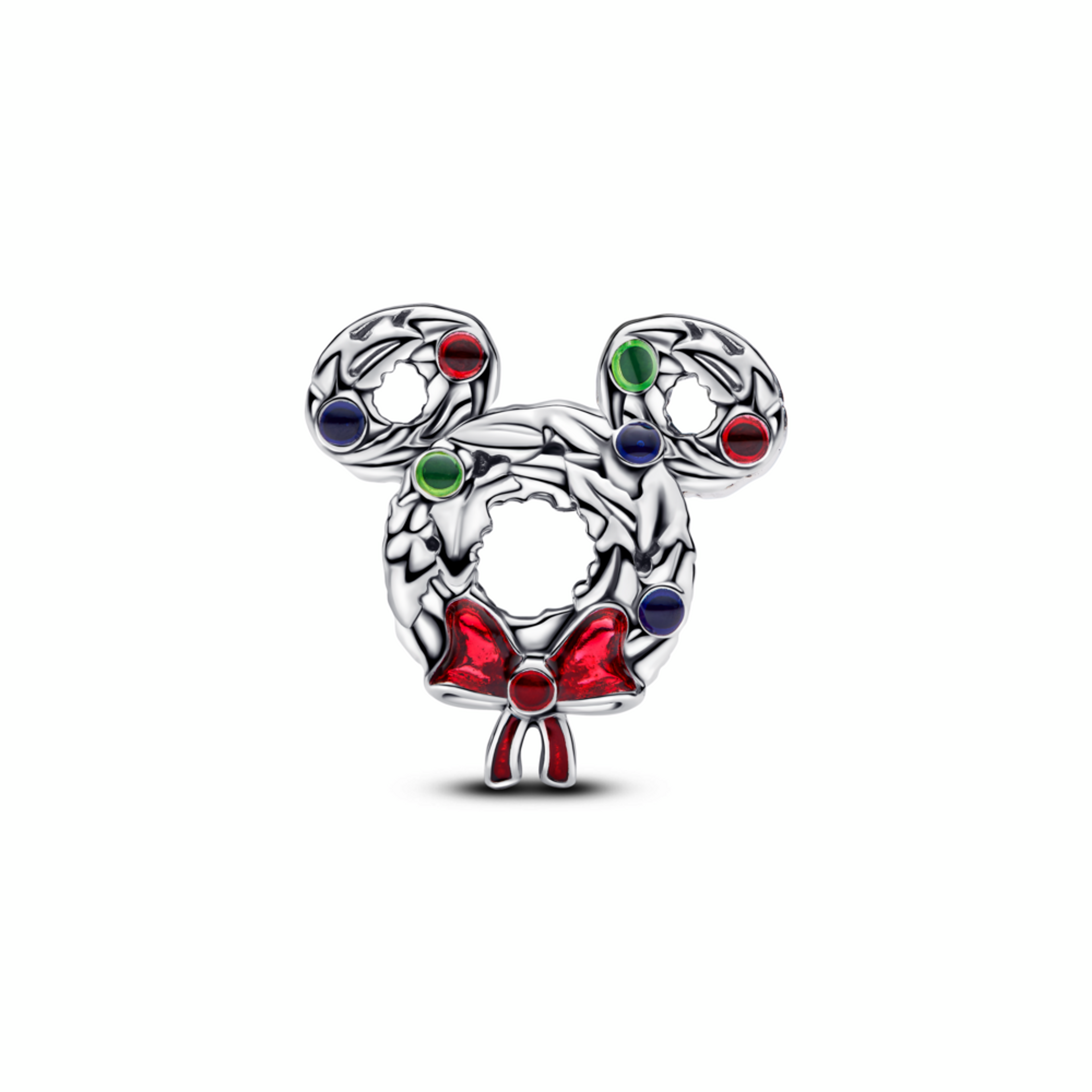 PANDORA přívěsek Disney Mickey Mouse – Vánoční věnec - galerie #3