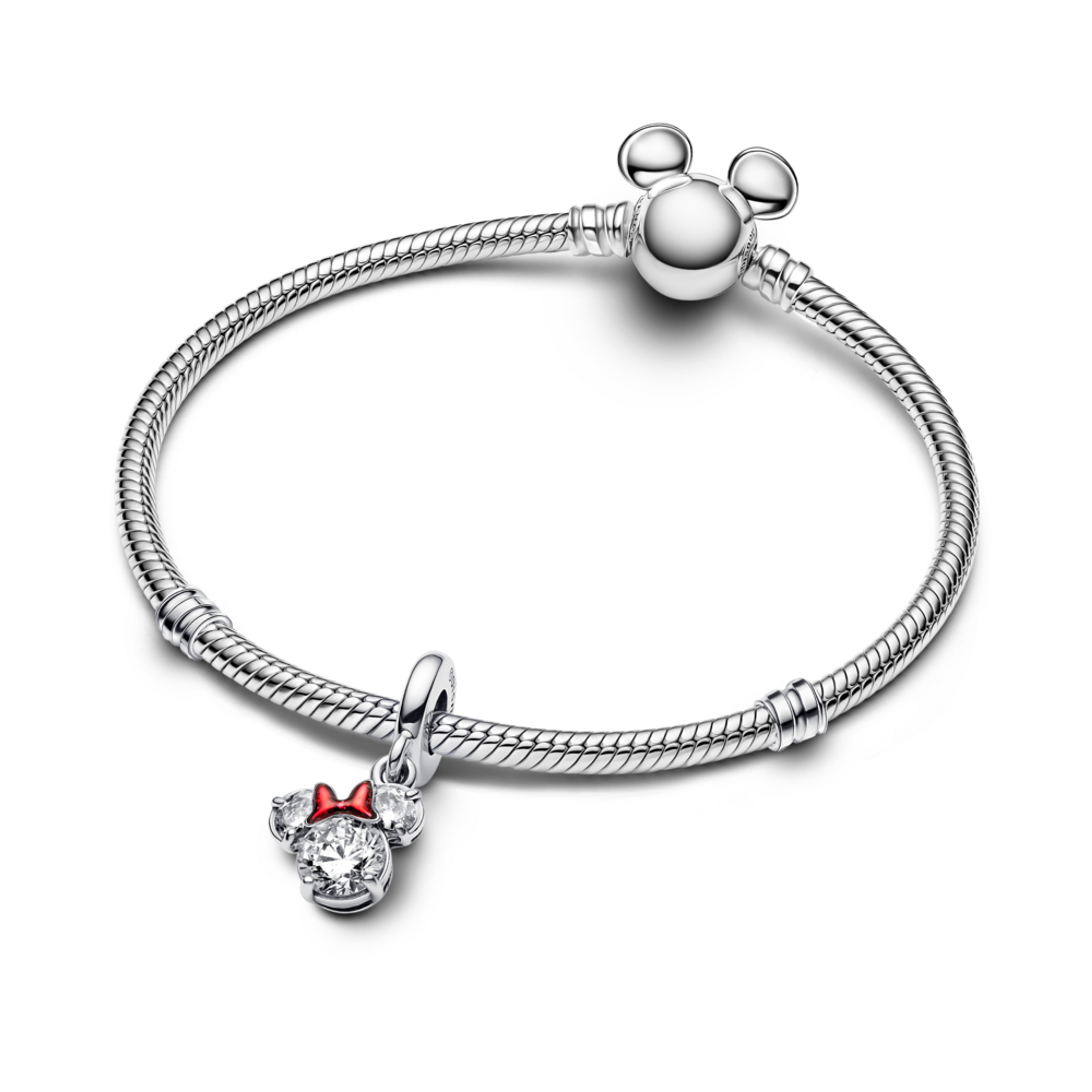 PANDORA visací přívěsek Disney – Silueta Minnie Mouse - galerie #2