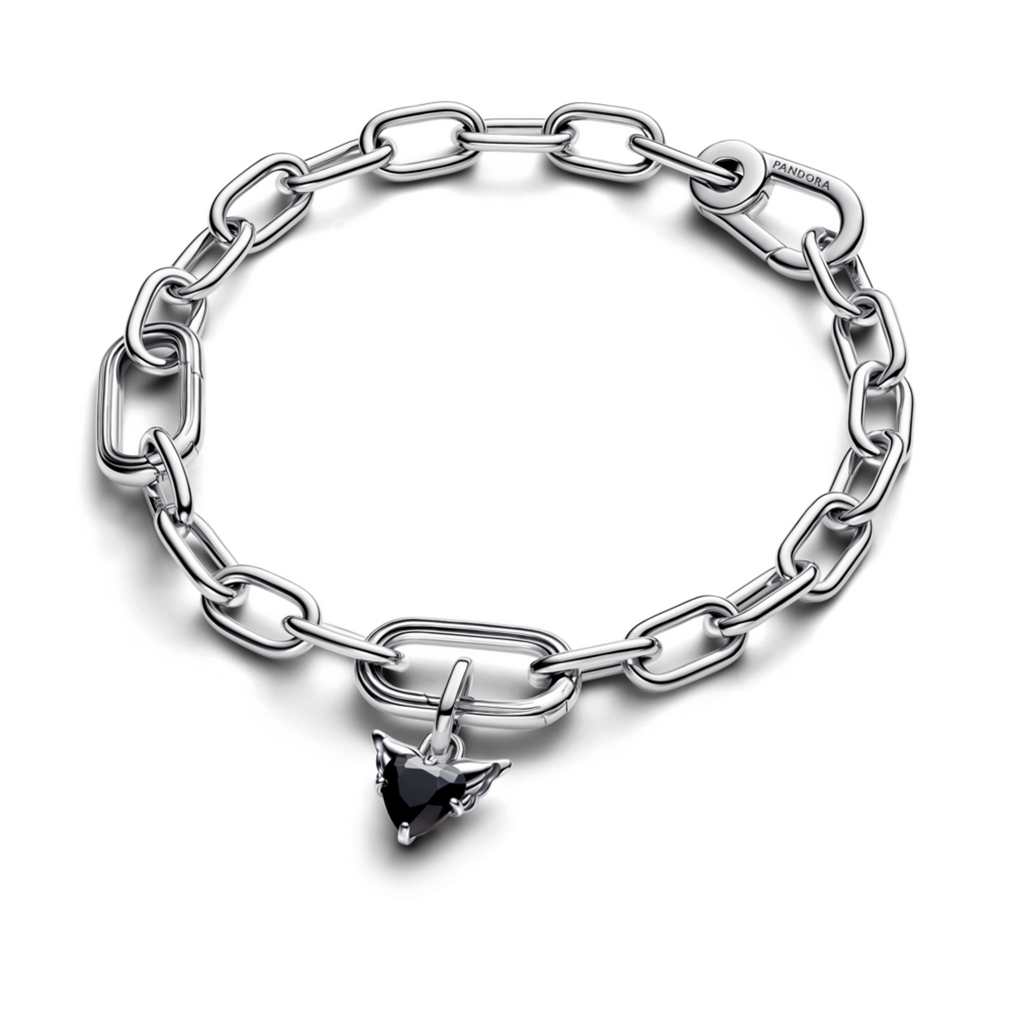 PANDORA Mini visací přívěsek Okřídlené srdce - galerie #2