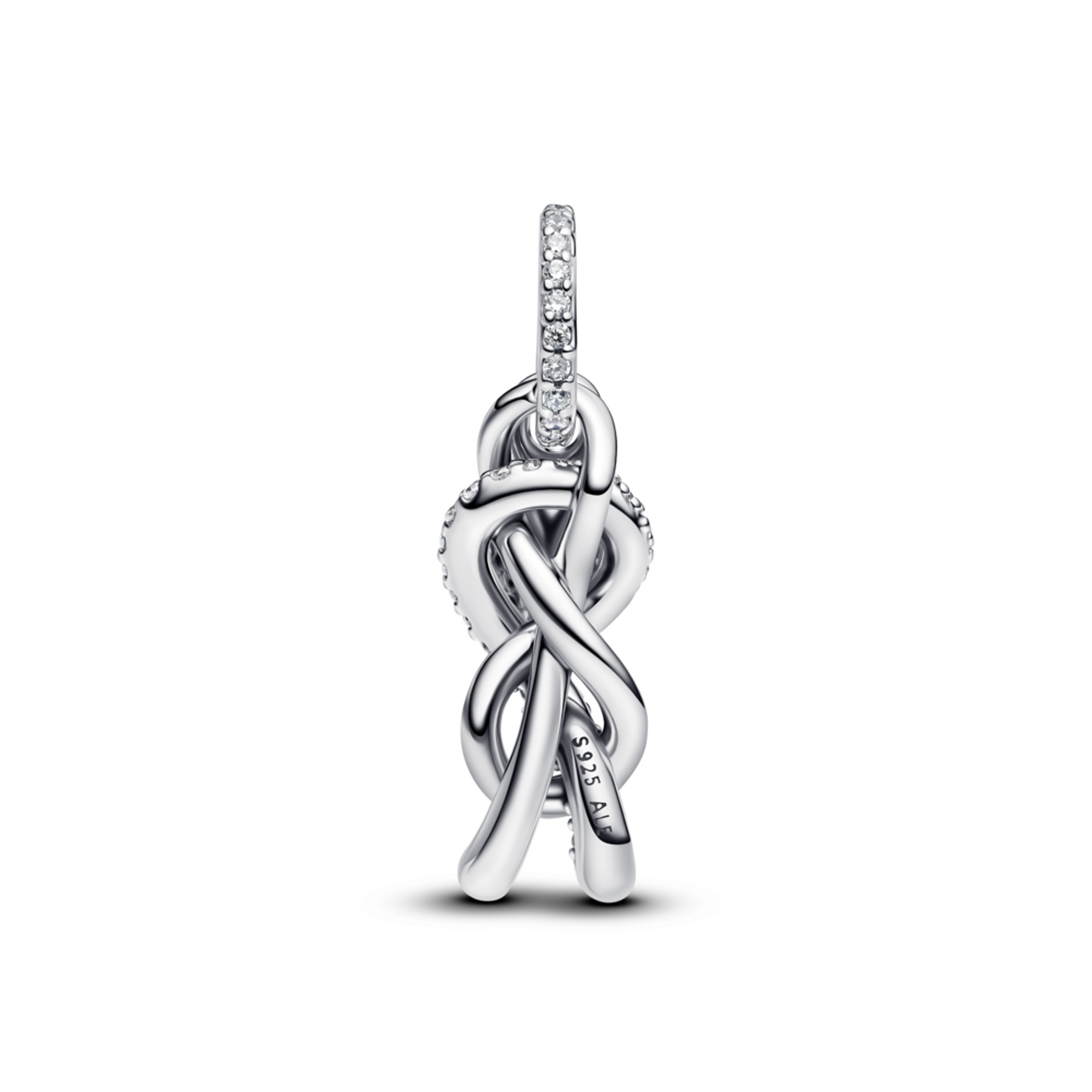 PANDORA Visací přívěsek Uzel nekonečna s pavé - galerie #3