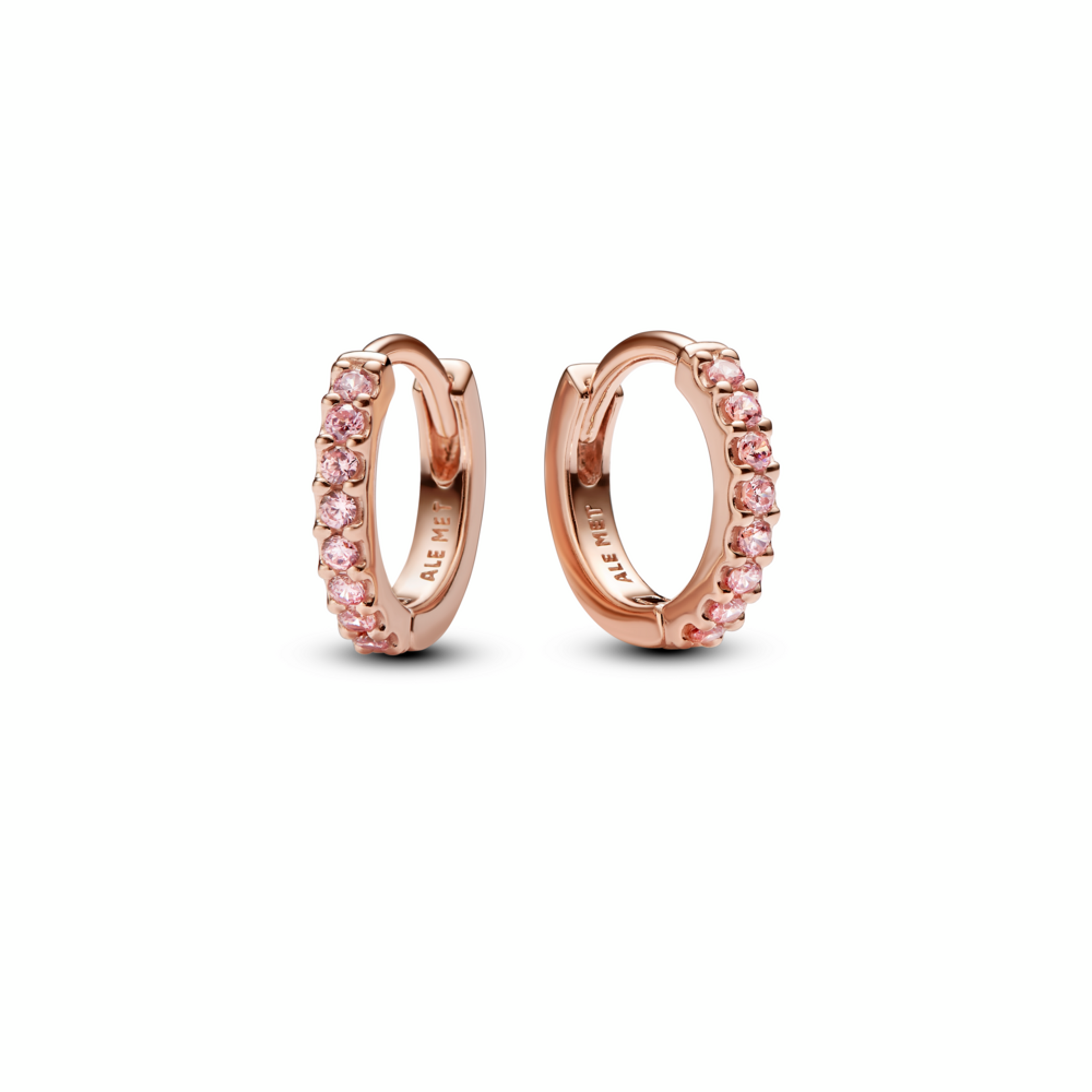 Pandora nausnice rose gold on sale