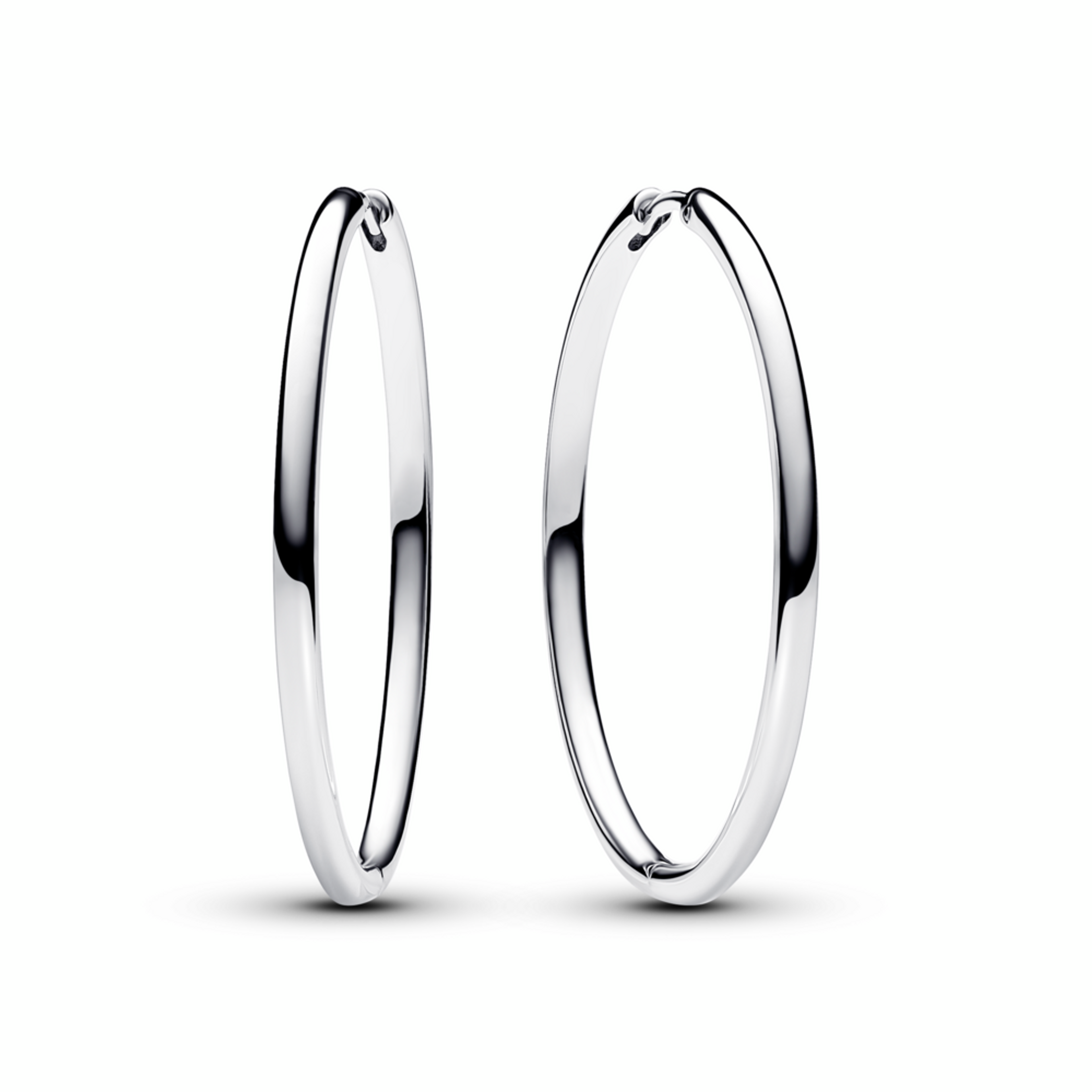 PANDORA Moments Kruhové náušnice na přívěsky 40 mm