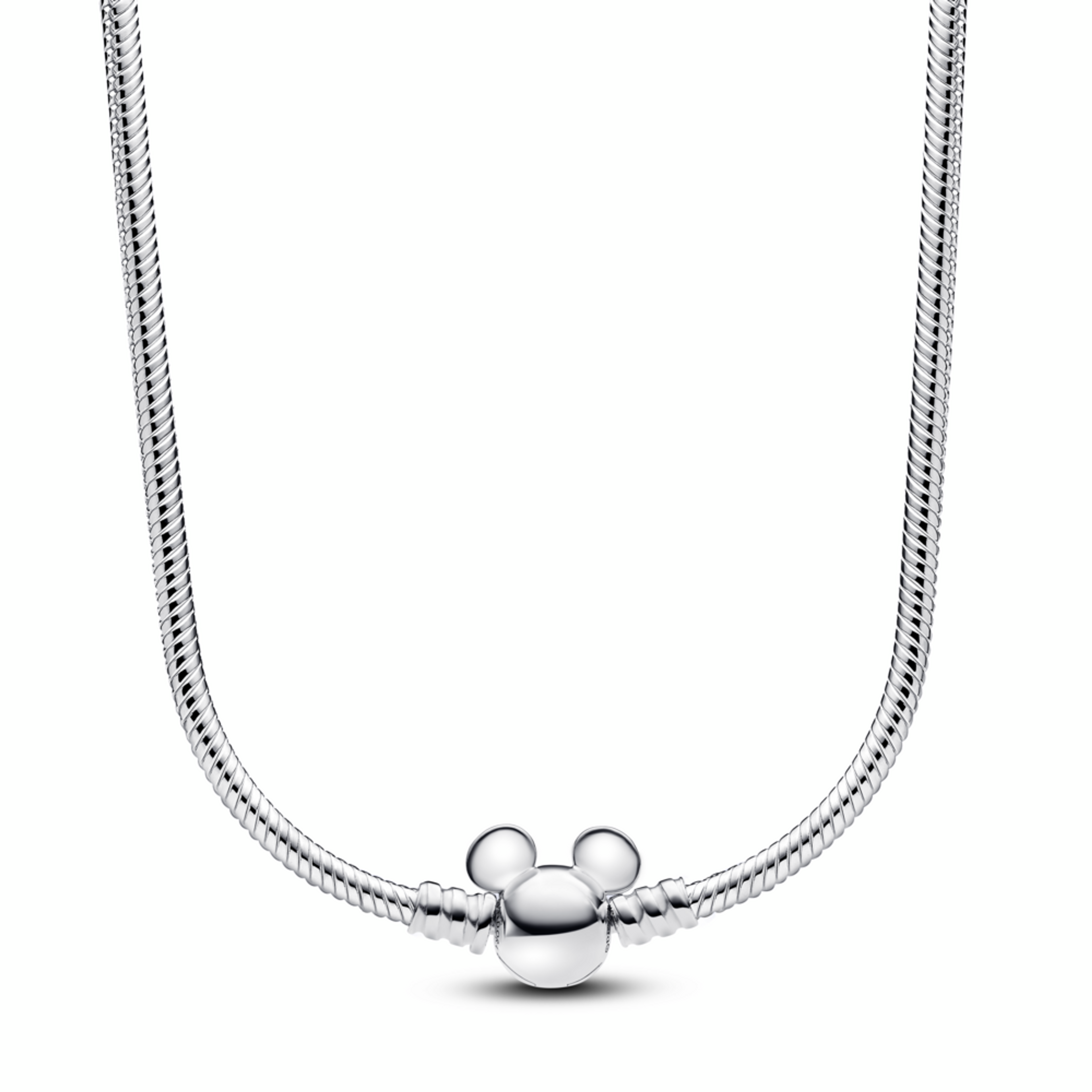 PANDORA hadovitý řetízkový náhrdelník Disney – Mickey Mouse