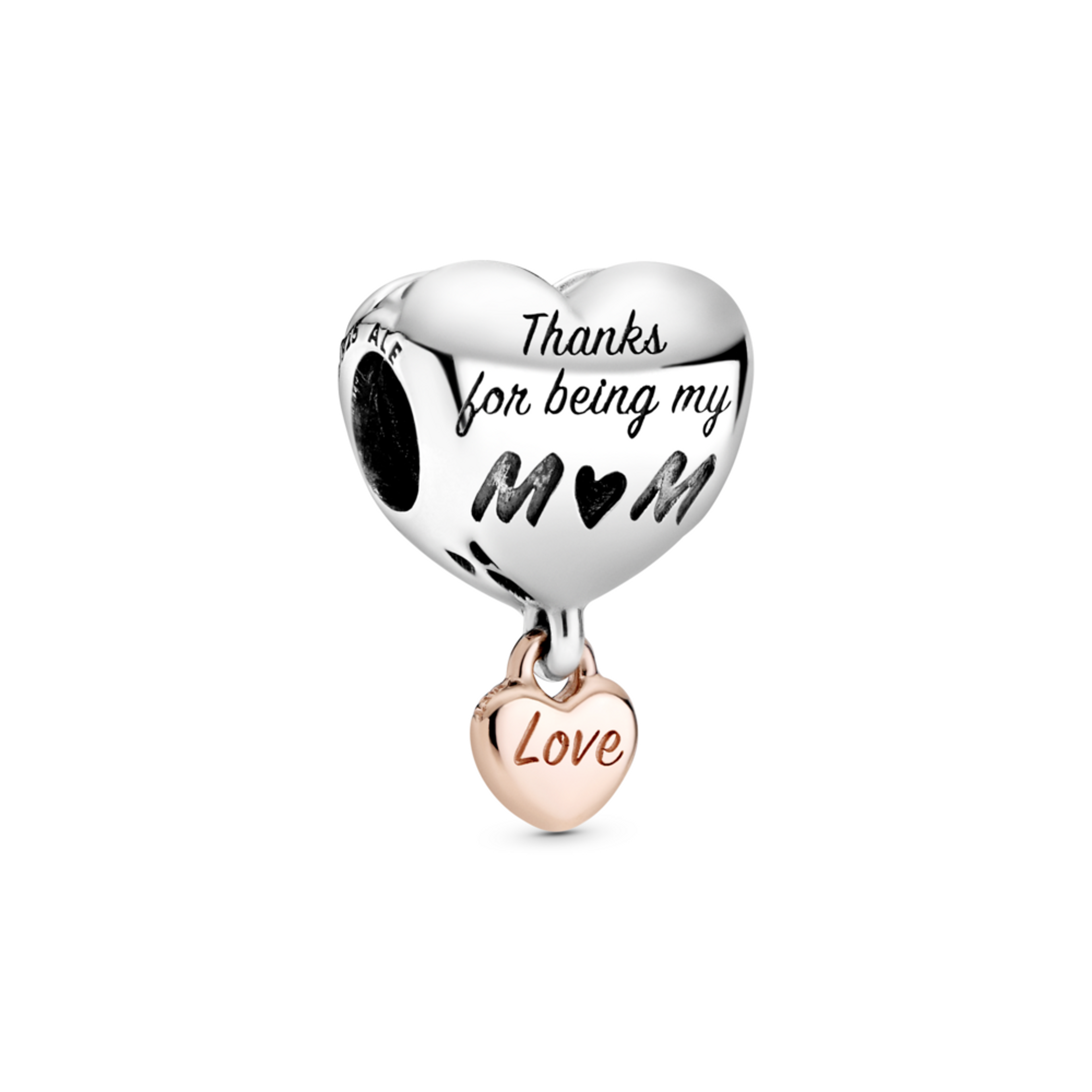 PANDORA přívěsek Love You Mum