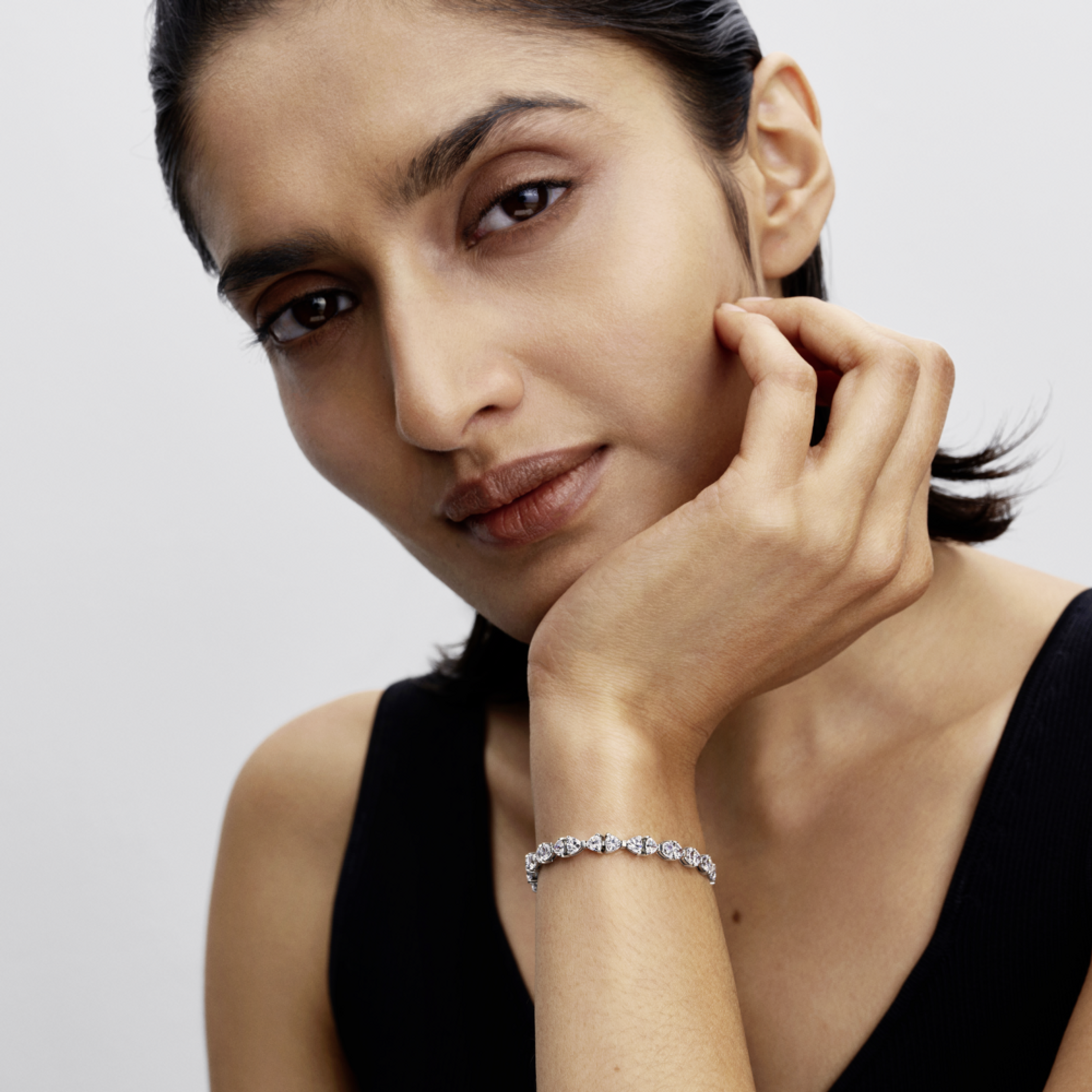 PANDORA Řetízkový náramek Mašlička - galerie #2