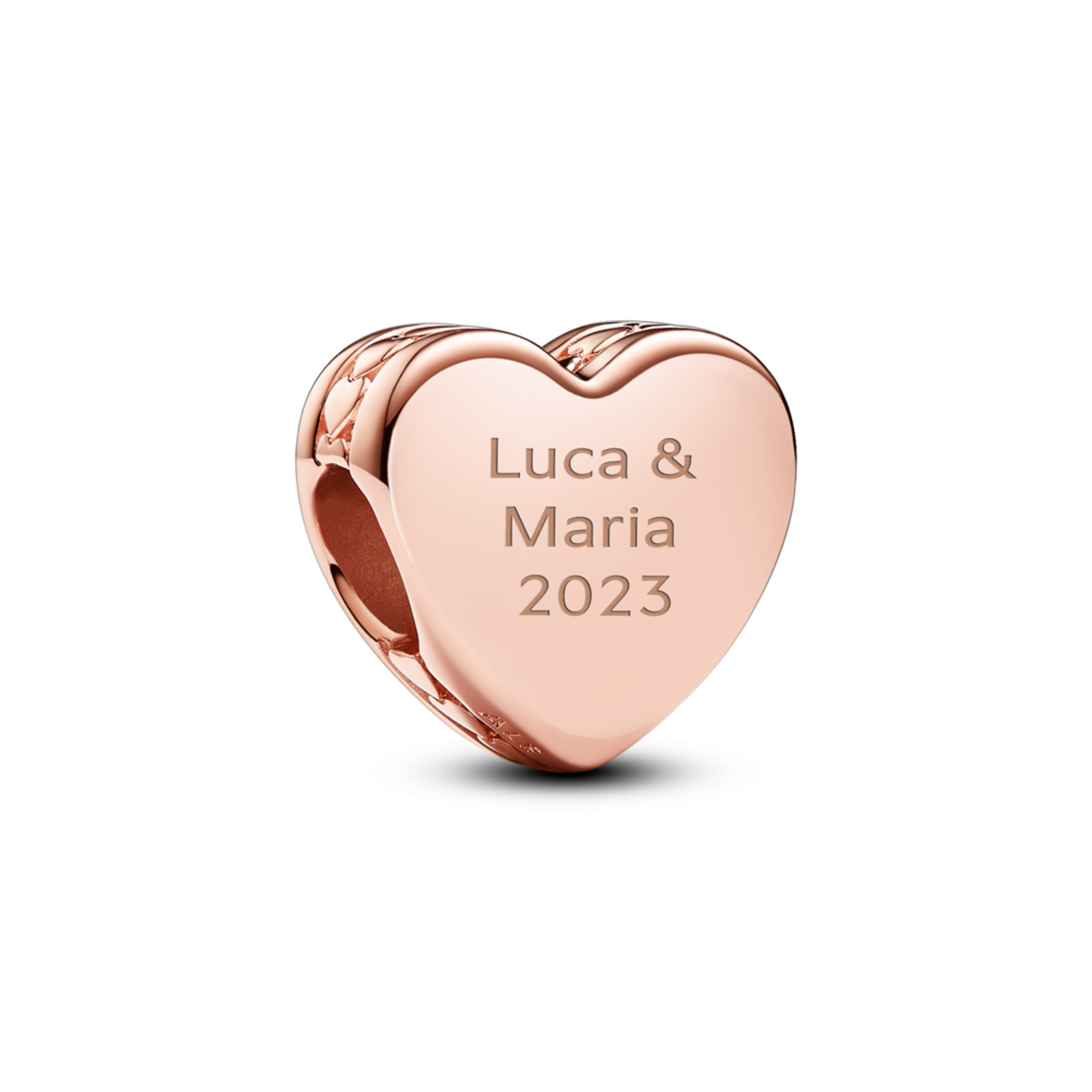 Pandora Přívěsek srdce ke gravírování - galerie #1