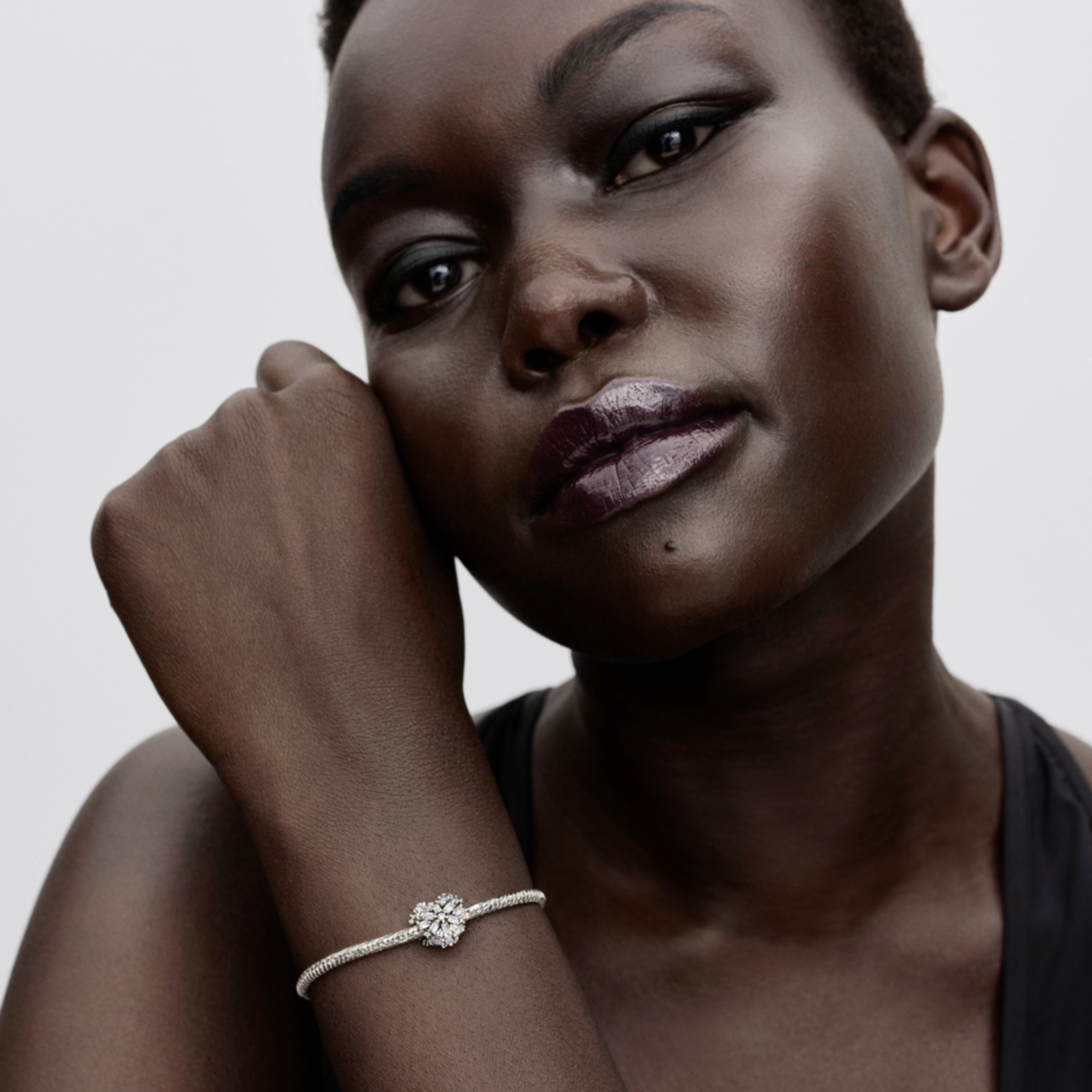 PANDORA Přívěsek Třpytivé srdce - galerie #1