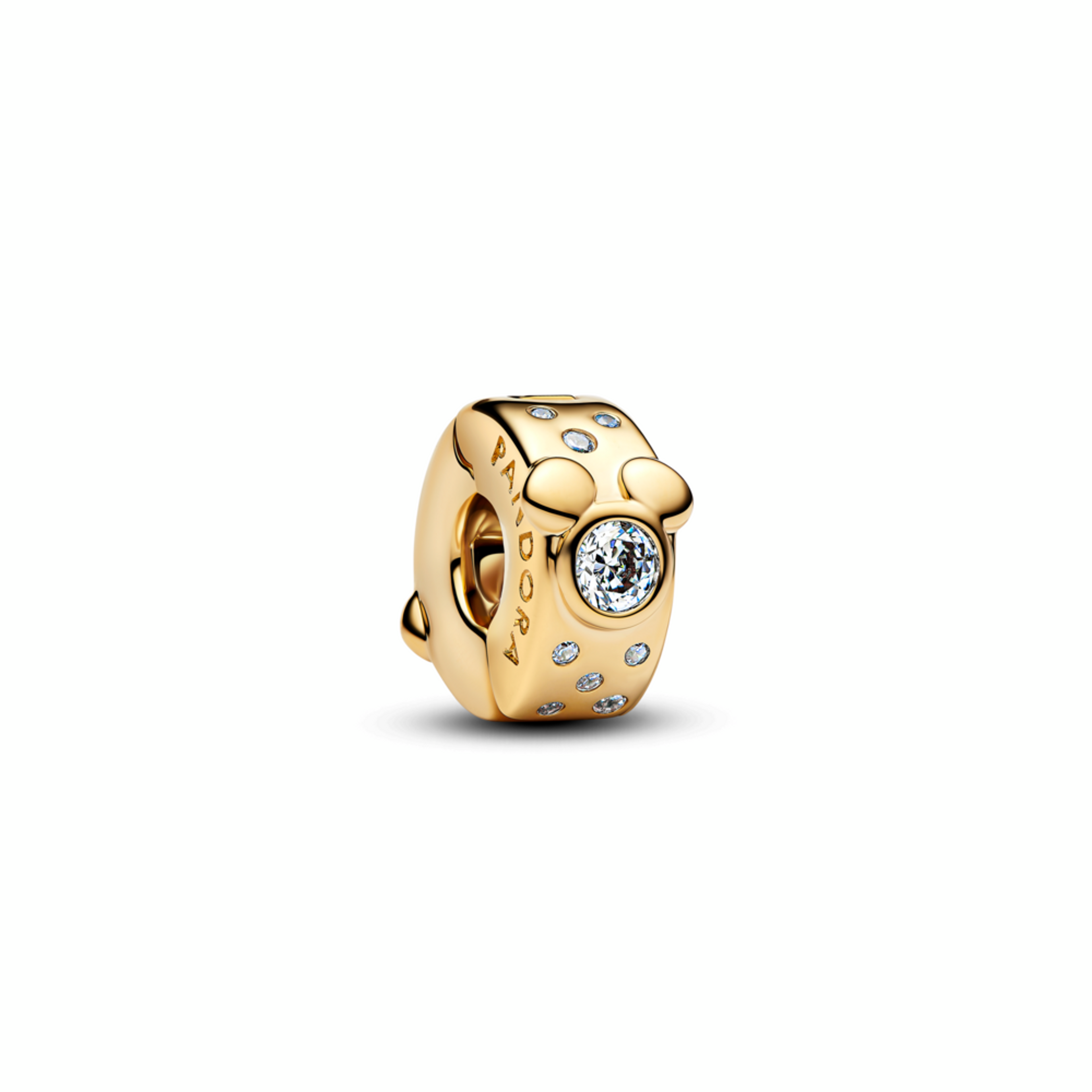 PANDORA Klipový přívěsek Disney Mickey a Minnie Mouse