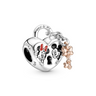 PANDORA Disney přívěsek Mickey Mouse a Minnie Mouse Visací zámek
