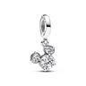 PANDORA Disney přívěsek Třpytivá silueta hlavy Mickey Mouse