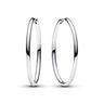 PANDORA Moments Kruhové náušnice na přívěsky 40 mm