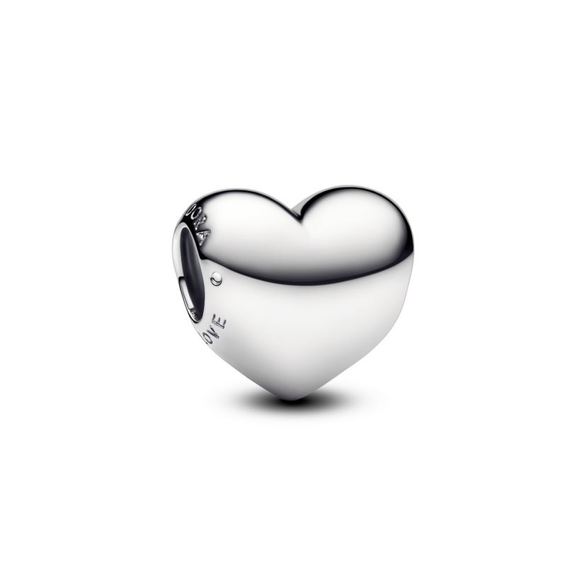 PANDORA přívěsek srdce ke gravírování Be love