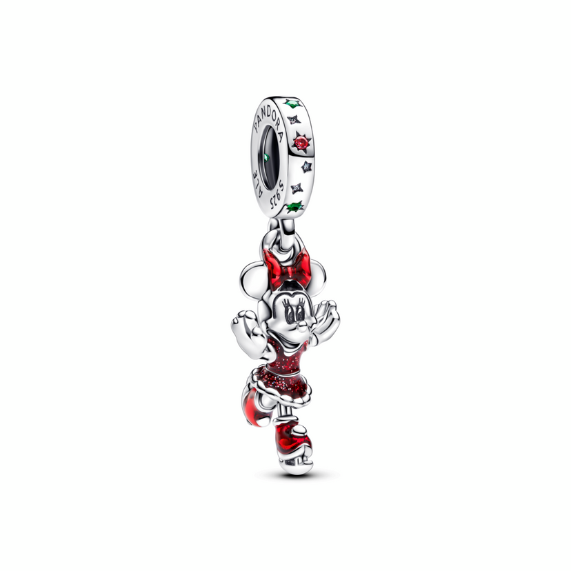 PANDORA visací přívěsek Minnie Mouse na bruslích
