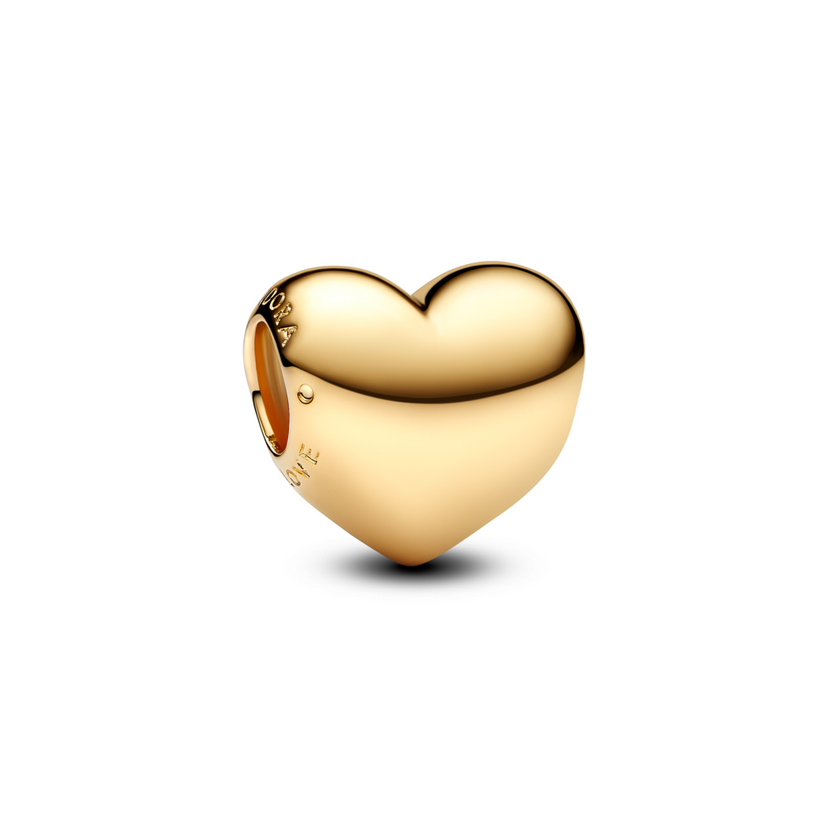PANDORA přívěsek srdce ke gravírování  Be love