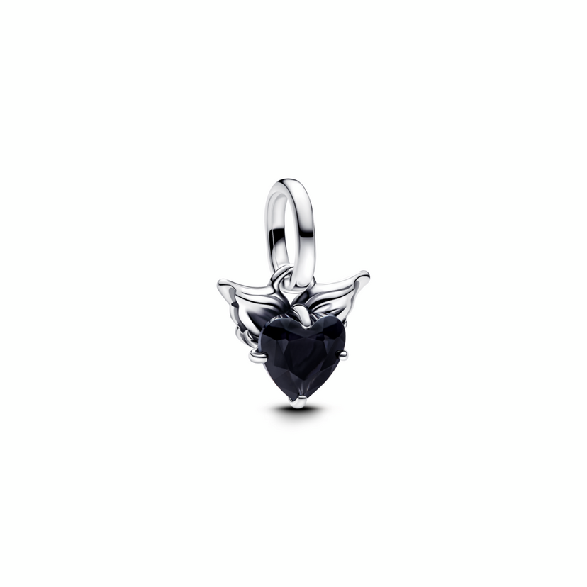 PANDORA Mini visací přívěsek Okřídlené srdce