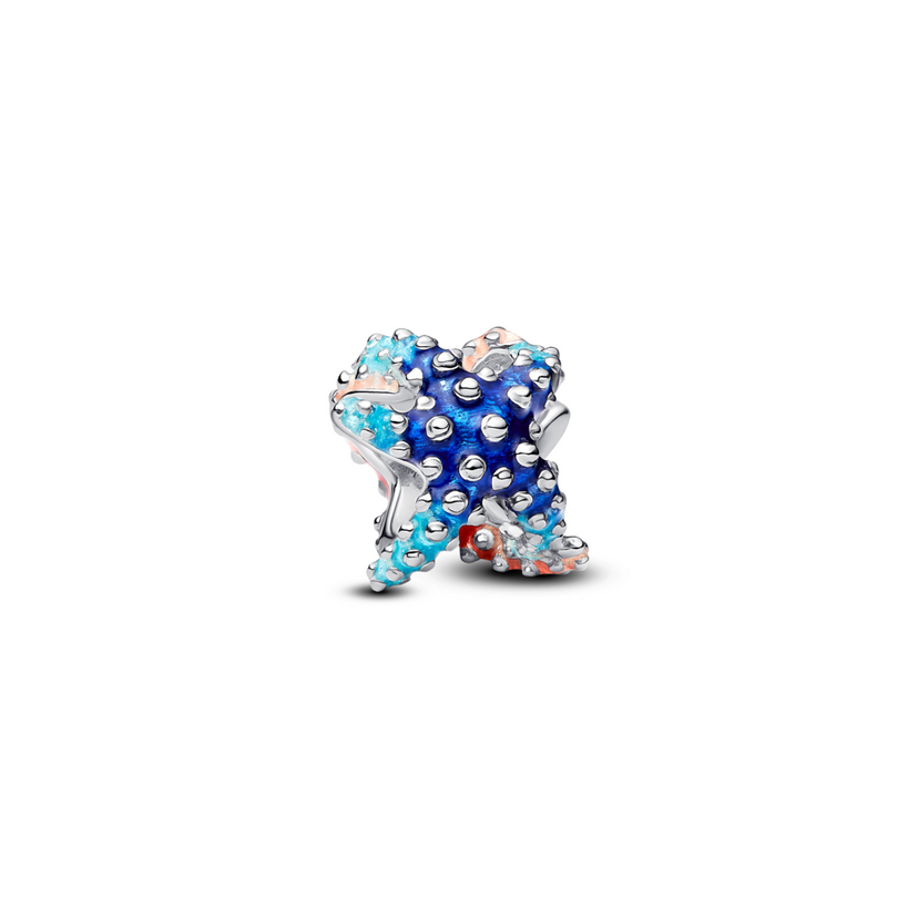 PANDORA Mini přívěsek Barevná mořská hvězdice