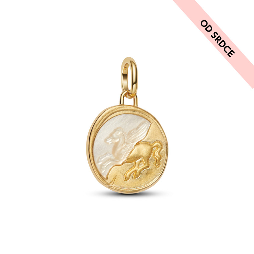 PANDORA Medailonkový přívěsek Pegas